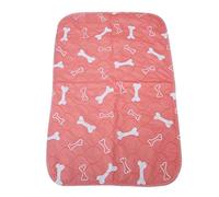 Pet Pee Pad, 3 Tamaños Reutilizable Impermeable Cachorro Gato Pee Cama Cojín Alfombra Lavable Pet Trainging Pads Super Absorbente Orina Estera(40 × 60cm)