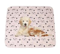 Pet Pee Pad, 3 Tamaños Reutilizable Impermeable Cachorro Gato Pee Pads Cama Alfombra Lavable Absorbente Mascota Trainging Pads Orina de ×80cm