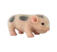 Pet Pig Toys - Juguete de lechón Pintado de 12,7 cm, Cerdo bebé renacido | Vivid Pig Baby Toy, Juguete de lechón Realista Coleccionable, Lindos Accesorios de fotografía de Cerdo renacido, Adora