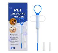 Pet Piller, Cat Pill Shooter, Dog Medicine Injector, Safety Plunger Design, Liquid Feeding Equipment, Veterinary Grade Category, Mini Green Set for Home Clinic Nursing Care