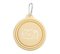 Pet plegable Bowls, Travel-Friendly plegable Dog Water Bowl, Portable Feeding & Watering Dish, Compact Cat & Dog Drinking Bowls with Carabiner, Ideal para Strolling, Camping & Hiking