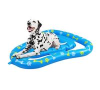 Pet Pool Float Raft, Inflatable Dog Toy For Small Medium Breeds Lake River
