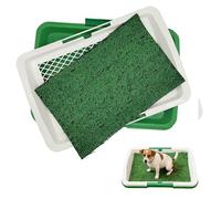 Pet Puppy Mat Potty Training Pad Indoor Dog Toilet Trainer Artificial Grass Ultra Absorbent Doggy Pee Pad Odour-Free Easy to Clean Ideal (Green)