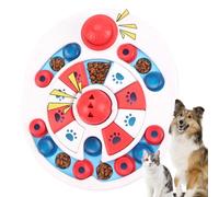 Pet Puzzle Food Plate Slow Feeder Dog Bowl Interactive Feeding Bowl Enrichment Puzzle Toys For Pets Dog Slow Feeder Plate Anti-Slip Feeding Bowl Training Dog Food Bowl Puzzle Feeder For Pets Dog