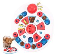 Pet Puzzle Food Plate, Training Dog Feeding Bowl Interactive Slow Feeder, Mental Food Dispenser, Anti-Slip Puzzle Toys for Dogs, Dog Enrichment, Healthy Feeding & Training Tool