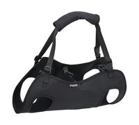 Pet Rehabilitation Sling Harness - Black Oxford Cloth Adjustable Sizes S M L XL - Support Lift For Elderly Disabled Dogs with Joint Injuries - Padded Handle Carrier
