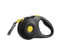 Pet Rope Retractable, Extendable Puppy Rope, 6.22x1.5x3.82 Inches, Semi-Automatic Lock, Ergonomic Handle Design, Safety Equipment for Beach, Running, Backyard, Travel, Outdoor Use