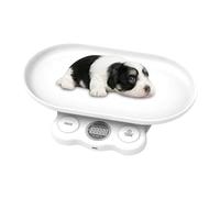 Pet Scale For Dogs, Electronic Cat Weight Scale 15 kg, Easy To Handle Multi-Purpose Pet Supply High Precision Small Animal Weighing For Home Hospital Farm Market Kitchen Travel Shipping Hamster