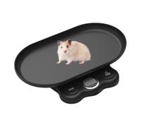 Pet Scale for Dogs, Electronic Cat Weight Scale 15kg, ABS Multi-purpose Pet Supply High Precision Small Animal Weighing for Home, Hospital, Farm, Market, Kitchen, Travel, Hamster, 17x19x2.8cm, 16x30cm