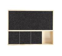 Pet Scratch Pad, Dog Grooming Supplies, Nail Smoothing Board, Pet Trimming Scratch Pad, Nail Care Kit for Dogs, Scratch Board for Pets, Pet Nail Tool for Small and Large Dog 35x25x3cm
