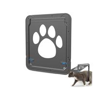 Pet Screen Door, Anti Bite Automatic Puppy Door, Dog Mesh Window, Tear Resistant Cat Flap Barrier, 11.42x9.45 Inches Secure Screen for Puppies Kittens