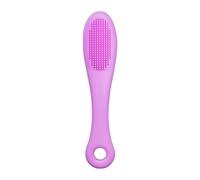 Pet Scrubber - Silicone Finger Grooming Brush, Targeted Feline Face