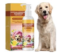 Pet Shampoo, Odor Remover and Gentle Nourishing Wash for Cats, Kittens, Dogs, Rabbits, Chinchillas, Designed with a Mild Ph-Balanced Formula That Is Gentle The Eyes, 1 Piece