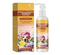 Pet Shampoo, Odor Remover Formula, 1 Bottle, Enhanced Ingredient, Gentle Nourishing Wash, Safe for Cats, Kittens, Dogs, Rabbits, and Chinchillas, Home Grooming, Bathing, Daily Care