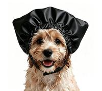 Pet Shower Caps, Waterproof Reusable Adjustable Dog Bathing Cap Set for Kittens Puppies Home Salon Swimming Pool Pet Daycare Use, Ear Protection Bath Hat, Pets Cleaning Accessory, Splash Guard Cap