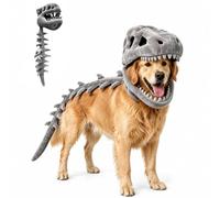 Pet Skeleton Costume Dinosaur Skeleton - Dress Up Clothes Dog Halloween for
