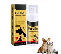 Pet Skin, Spray para Perros, espray de Tratamiento de la Piel de Mascotas, Aerosoles para aliviar la picazón de Puntos Calientes, Tratamiento de la Piel de los Gatos, Spray de