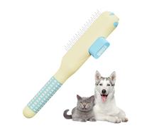 Pet Slicker Brush - Tool for Long Hair, Professional Animal Cleaner with Retractable Stainless Bristles, Massaging Skin Care Function, Ideal for Household Feline Canine Maintenance