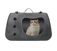 Pet Sling Carrier Bag, Small Dog Travel Tote, Cat Shoulder Backpack, Adjustable Strap Soft Wide Handle for Camping, Picnic, Vacation, Road Trip, Holiday, 15.75x10.24x10.24 Inches