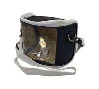 Pet Sling - Cockatiel Breath Air Tote, Lightweight Avian Shoulder Holder with Comfort Viewing Window, Hands Free Carry Feature, Ideal for Travelers Trainers Animal Lovers