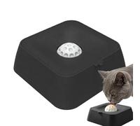 Pet Slow Feeder Bowl - Dog Licking Dish with Hidden Ball | Lick Bowl | Non Slip Liquid Treat Feeder for Yogurt Soap Snacks Indoor Apartment Kitchen Room Balcony Training Enrichment All Breed Pets