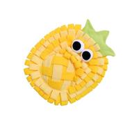Pet Sniffing Mat - Fun Fruit Shapes Enrichment Puzzle Toy, Features Double Reinforced Tear Resistant Polar Fleece, Keeps Small Medium Dogs Engaged Mentally Reducing, Slows Down Fast Eaters To