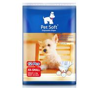 Pet Soft Pañales Desechables para Perros y Cachorros, pañales súper absorbentes para Perros y Gatos (XXS, 72)