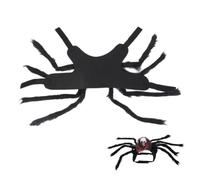 Pet Spider Costume, Halloween Cosplay Outfit For Cats Dogs Parties Parade | Spooky Spider Design Lightweight Comfortable Fit Easy Wear Costume Creates Fun Halloween Look For Cats Dogs Parties Photos