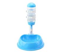 Pet Standing Water Dispenser - Adjustable Height Anti Splash PP Fountain, Detachable Upright Bottle Bowl, Leak Proof Pet Hydration Station | Convenient Waterer For Hamster Squirrel Bunny Rabbit Small