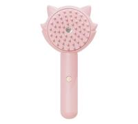 Pet Steam Brush, Grooming Spray Comb, Hair Removal Massager, 17.2cmx6.77 Inches Frizz Control Steaming Head, Gentle Shedding Tool, for Dog, Cat, Cleaning, Shower Ideal Home Care