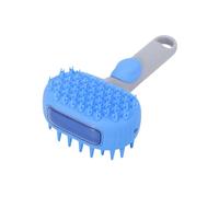 Pet Steam Comb - Soft Detangling Scrubber designed Coat Refresh | Two Face Massager featuring Moist Heat Grooming Action aiding Dog Hair Control, Reduction, Wash Sessions and Daily Hygiene