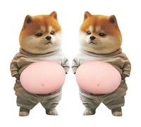 Pet Sticker Set, 3D Reusable Animal, Cute Pet Stickers with DIY Design, Craft Accessory with Fun Decorations, Sticker Pack, for Office School Crafts Scrapbook Diary Journal Student Boys Girls Birthday