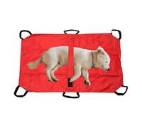 Pet Stretcher, Transport Stretcher Puppy, Multifunctional Foldable Transfer Tool, Built-In Safety Strap, Lightweight Rescue Sling for Medium Large Bunny Cat Emergencies Care