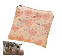 Pet Sugar Glider Bonding Pouch - Bonding Carry Pouch For Sugar Gliders | Small Animal Outgoing Sleeping Bag, Bite Proof Small Animal Carry Accessories For Hamster Chinchilla Squirrel
