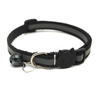Pet Supplies - Collar reflectante de nailon con campana, hebilla de liberación de tensión ajustable, ligero