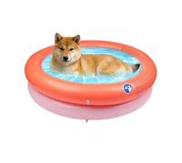 Pet Swimming Pool, Foldable Dog Pools, 31.05 Inches Leakproof Pets Bath | Inflatable Structure Foldabl Design, Bathtub Inflatable for Outdoors Puppies Small & Medium Sized, Indoor Backyard Pets