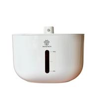 PET&TECH Fuente de Agua para Gatos y Perros, 3L, Sensor de Movimiento, Batería Recargable 3600 mAh, Silenciosa 25-30 dB, 5 Filtros, 4 Modos de Flujo, Cuenco Acero Inoxidable