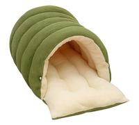 Pet Tent Bed - Soft Indoor Cat Cave for Dogs and Kittens | Soft Plush Shelter with Padded Cushion, Foldable Warm Nest for Home Bedroom Living Room or Winter Sleeping Comfort