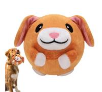 Pet Toys Dogs, Toys for Dogs, Active Moving Pet Plush Toy, Bouncing Ball Talking Pet Plush, Plush Buddy Pet Toy with Sound, 15 X13x14cm Talking Pet Plush Toy for Indoor and Outdoor, Halls & Parks