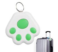 Pet Tracker Mini GPS for Pets And Kids Cat Claw Shape Portable AntiLost Luggage Item Finder Green