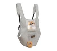 Pet Travel Carrier - Adjustable Hands Free Pet Carrying Pouch Soft Polyester Cat and Dog Sling Carrier for Kittens Puppies Walking Hiking Cycling Camping Travel and Outdoor Adventures