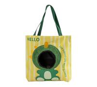 Pet Travel Carrier - Hands-Free Comfort For Small Pets | Portable Pet Carrying Pouch Travel Bag For Dogs | For Small Puppy Kitten Walking Outing Shopping Camping, Lightweight Canvas Breathable Dinosau