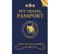 Pet travel Passport & Medical Records. Cat edition: travel size 4x6 inch, this pet health and vaccine log book will hel you with your puppy growth and grooming. Cat edition.