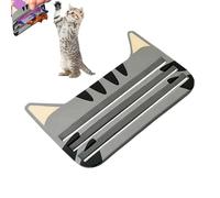 Pet Treat Dispenser - Manual Cat Snack Press for Food Shapes | Stainless Steel Extrusion Tool with Reusable Tips, Lightweight Design, Quick Wash for Indoor Outdoor Cats