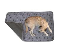 Pet Urine Pad, Puppy Pee Pads, Washable Fast-Drying Mat, Anti-Slip Absorbent Exterior, Puppy Training and Travel Use, 100x70cm/39.37x27.56 Inches Gray Single Piece