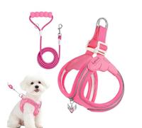 Pet Walking Harness Adjustable Reflective Outdoor Puppy Vest Gear