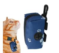Pet Waste Station Holder, Poop Bag Dispenser, Refillable Dog Poop Pouch Organizer, Convenient Pet Waste Bag Dispenser, Hygiene Accessory for Outdoor Walks Dog Walking Cats Puppies Travel Park Use
