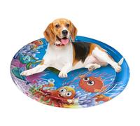 Pet Water Bed Play Mat para perros - Cat Water Play Mat Splash Pad | Cartoon Water Pad Pets Babies Play Mat | Divertido fresco para jugar en la cama para dormir en casa al aire libre para un cachorro