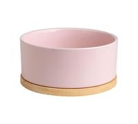 Pet Water Bowl - Termostático Heated Ceramic Bowl, Self Heating Drinking Station for Cats Dogs, Anti Freeze Warm Water Dispenser para interiores al aire libre Winter Uso mejorado Digestivo Health