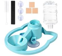 Pet Water Dispenser - 630ml, Suction Cup | Anti-Tip, Cat/Dog Bowl